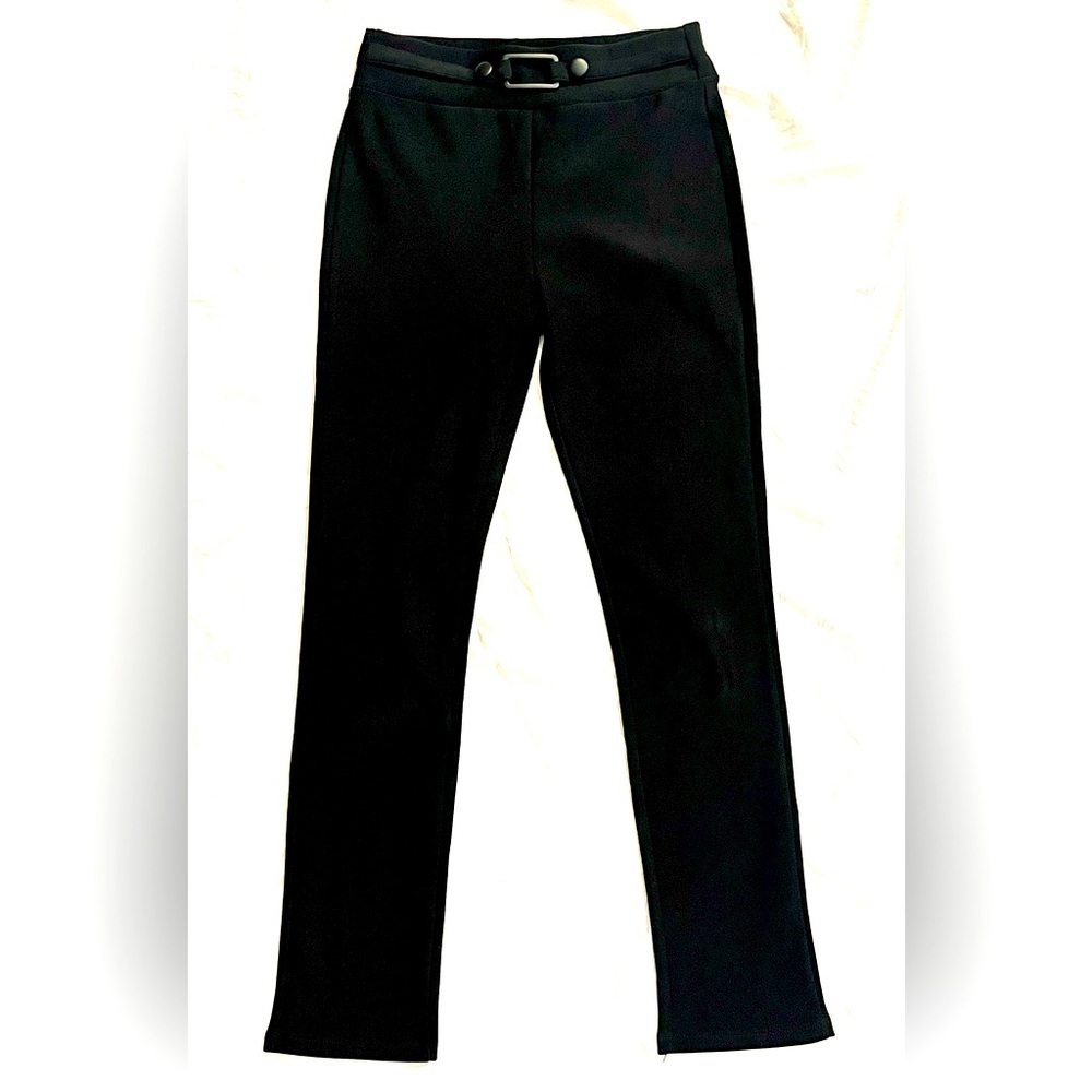Elizabeth & Nicole Women’s Stylish Polyester Black Pants Size Medium